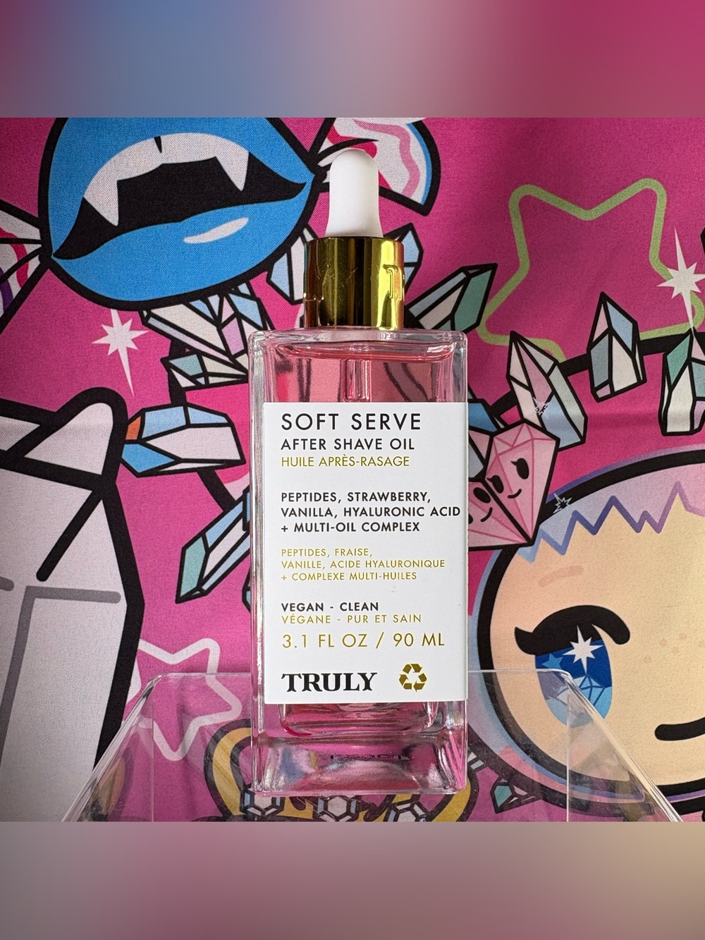TRULY "Soft Serve" After Shave Oil 3.1fl oz Full Size